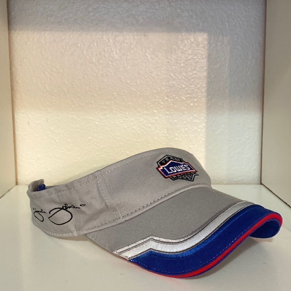 Jimmy Johnson 48 Team Lowes  Nascar Racing Hendrick Motorsports Visor